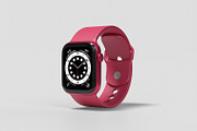 Smart Watch Mockup, a Device Mockup by mahremdesign (Thumbnail 6 of 11)