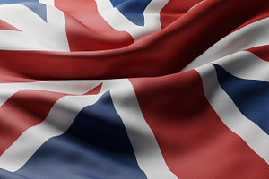 United kingdom or england flag, an Illustration by ArtBackground