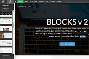 Bootstrap 3 drag-n-drop BLOCKS, a Bootstrap Template by Bootstraptor (Thumbnail 7 of 7)