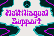 Blunt Quacker - Psychedelic Style, a Font by Brightone (Thumbnail 3 of 8)