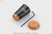 Paper Drink Cup Mockup Set, a Cups & Container Mockup by SmokyPixels (Thumbnail 5 of 5)