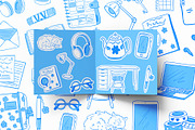 Cozy workspace Lineart, a Work Illustration by Carpet Tapete Pretzel (Thumbnail 3 of 3)