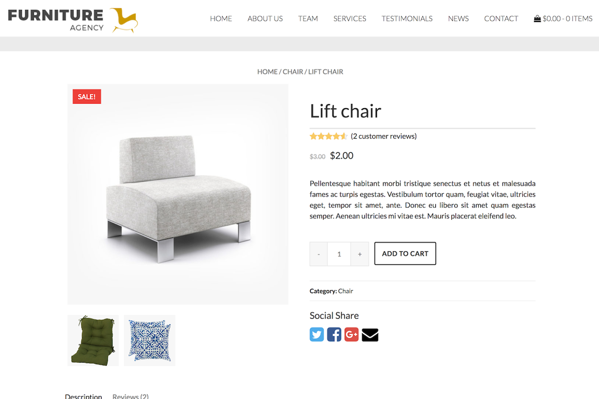 Shop - Responsive WooCommerce Theme, a WordPress Template by MultipurposeThemes (Photo 3 of 3)
