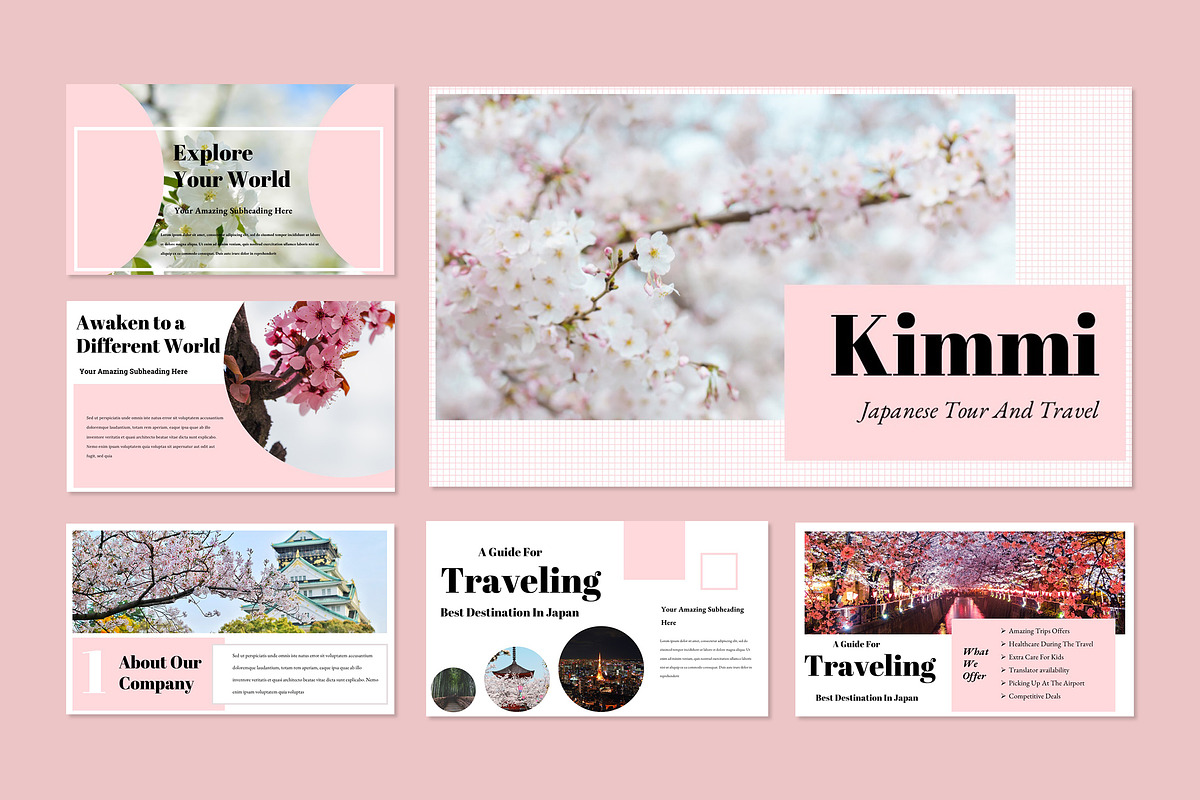 Kimmi Powerpoint Presentation, a Presentation Template by TMint Creative