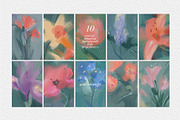 Matte Soft Blured Floral Backgrounds, a Background Graphic by Elena Pimonova (Thumbnail 5 of 11)