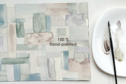 Alura watercolor abstract wall mural, a Wallpaper Graphic by Timofi Art (Thumbnail 20 of 20)