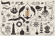 Nautical romantic vector pack, an Illustration by kite-kit (Thumbnail 2 of 5)