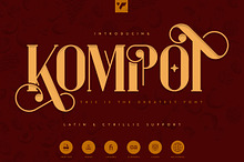 Kompot - This is the Greatest Font