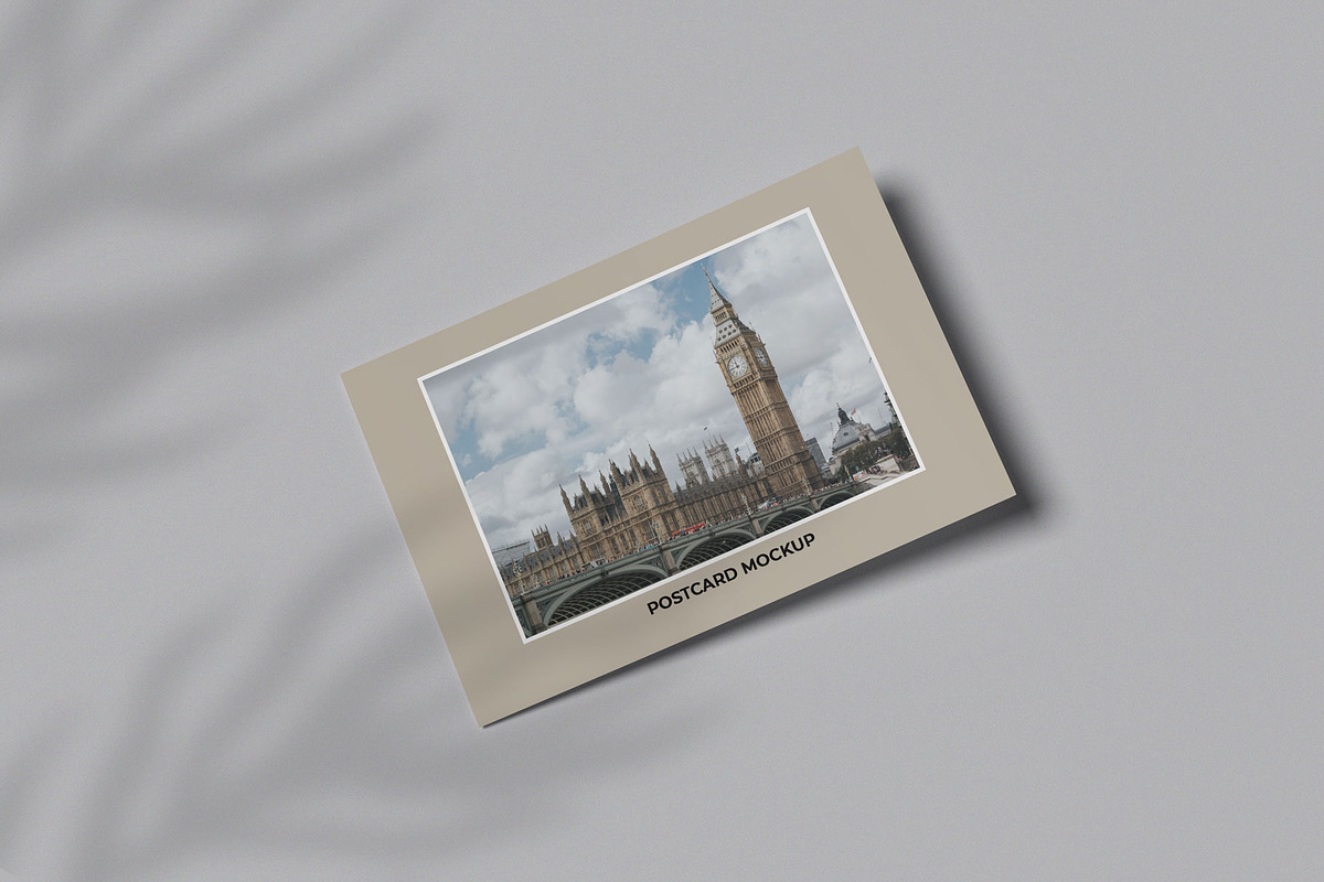 A6 Postcard Mockup, a Books & Magazine Mockup by Pexelyou (Photo 2 of 6)