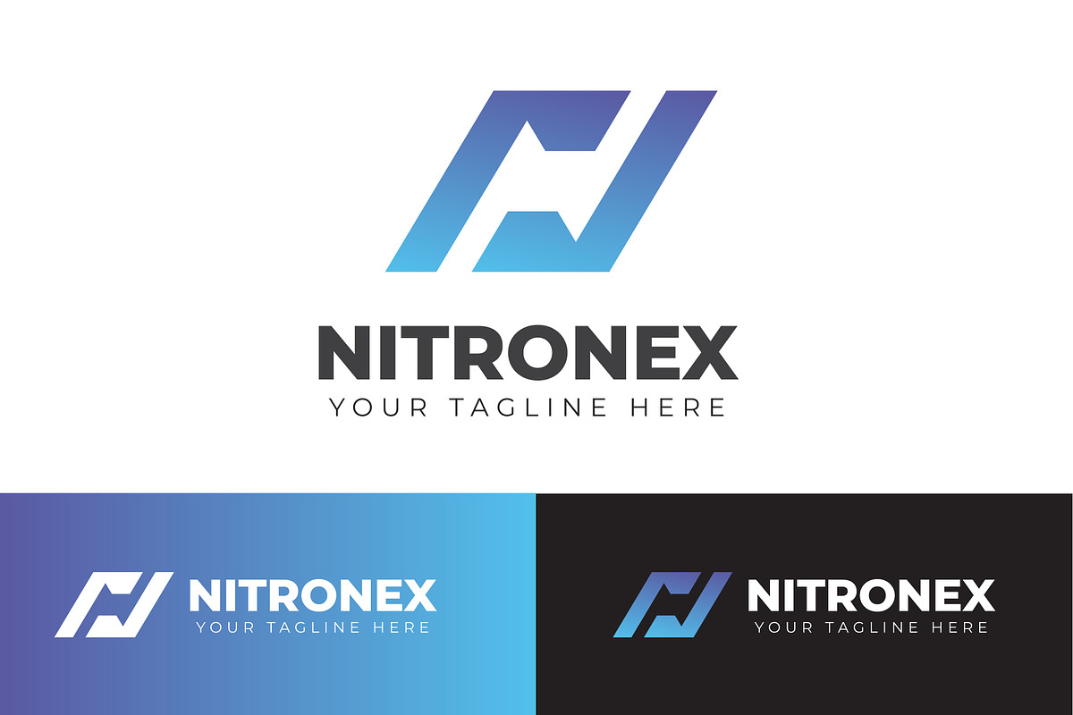 Nitro - Letter N Logo, a Branding & Logo Template by Design Box