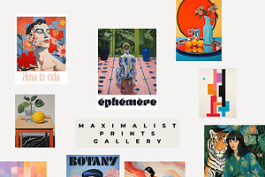 MAXIMALIST PRINTS GALLERY