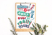 Riya – Geometric Handwritten Font, a Sans Serif Font by Studio ZACK (Thumbnail 11 of 12)