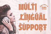 Boughy Unfocus, a Sans Serif Font by Craft Supply Co. (Thumbnail 7 of 8)