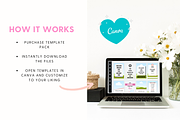 Pinterest Pin Templates For Canva, a Social Media Template by The Template Lounge (Thumbnail 4 of 4)