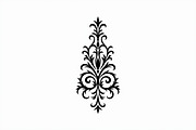 Retro Ornament Vector Silhouette Bun, an Illustration by jahid234 (Thumbnail 2 of 9)
