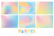 Pastel Gradients Backgrounds, a Texture Graphic by Chus Moreno Studio (Thumbnail 7 of 12)