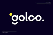 Golco Sans Logo Font, a Sans Serif Font by Artiveko (Thumbnail 1 of 11)