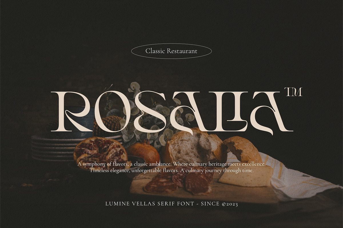Lumine Vellas - Modern Serif, a Serif Font by LoneArmy (Photo 2 of 12)