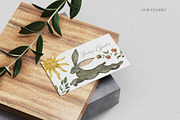 Watercolor vintage garden set, an Object Graphic by OrangePeafowlArt (Thumbnail 8 of 18)