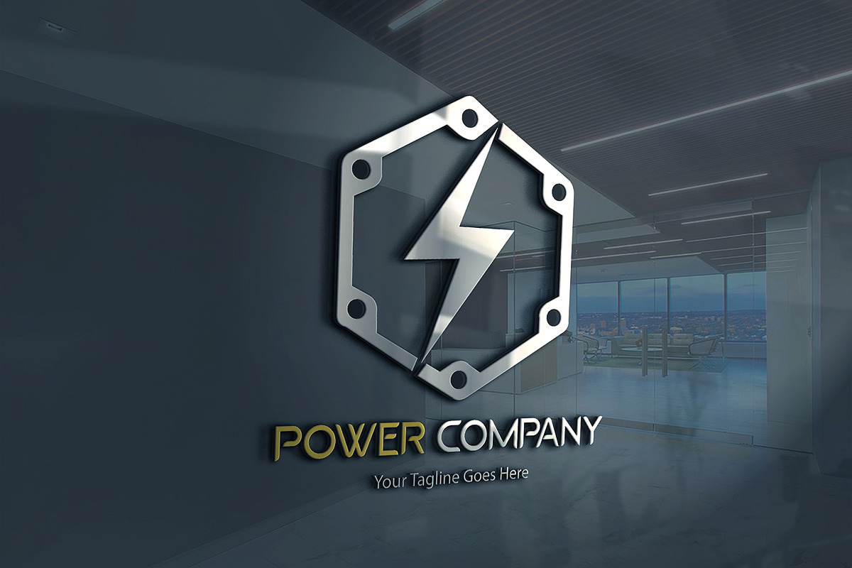 Electrical Company Logo Design, a Branding & Logo Template by YUDesignStore (Photo 2 of 6)