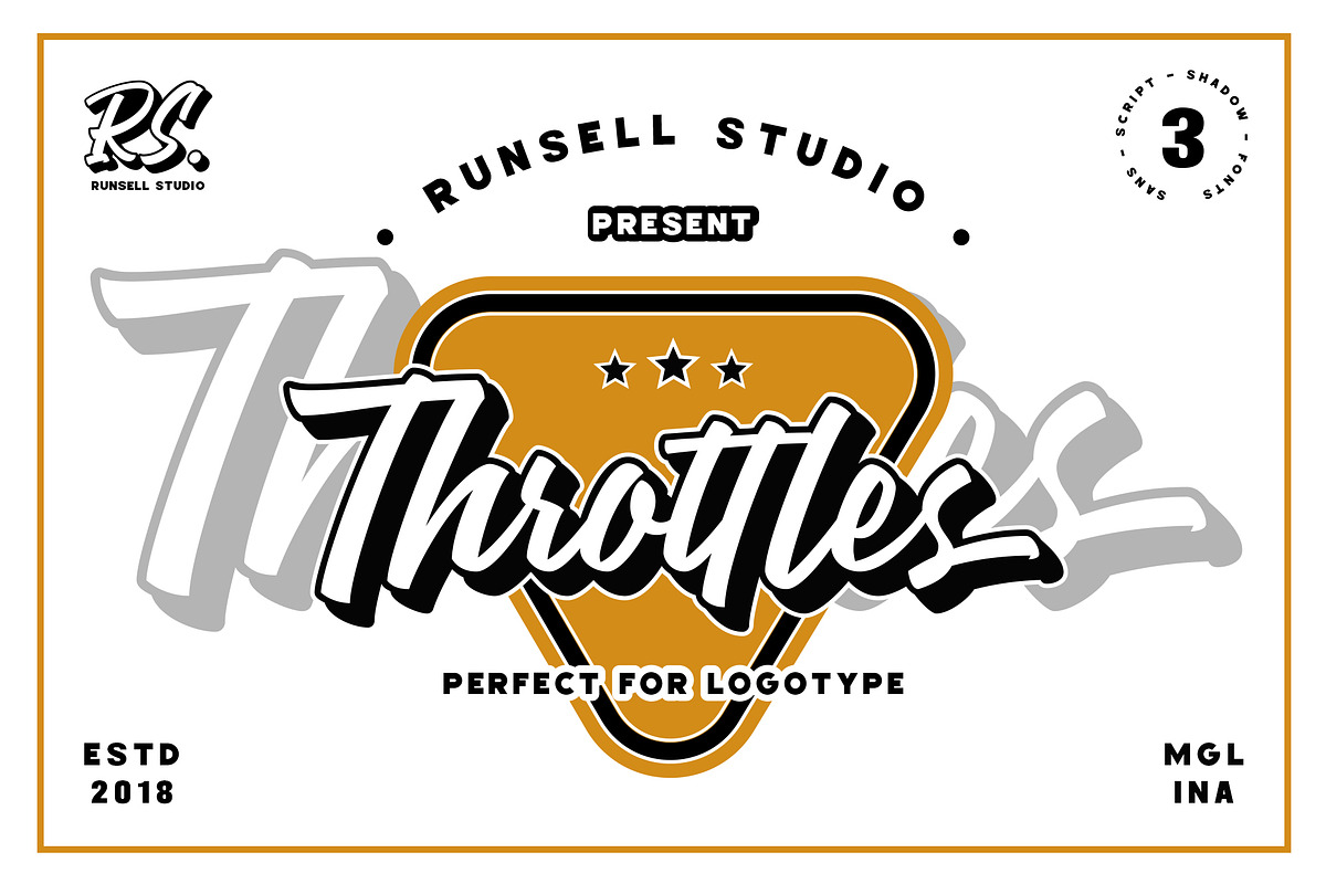 Throttles Font Duo
