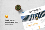 Certificate Template, a Stationery Template by Panen Creative (Thumbnail 3 of 3)