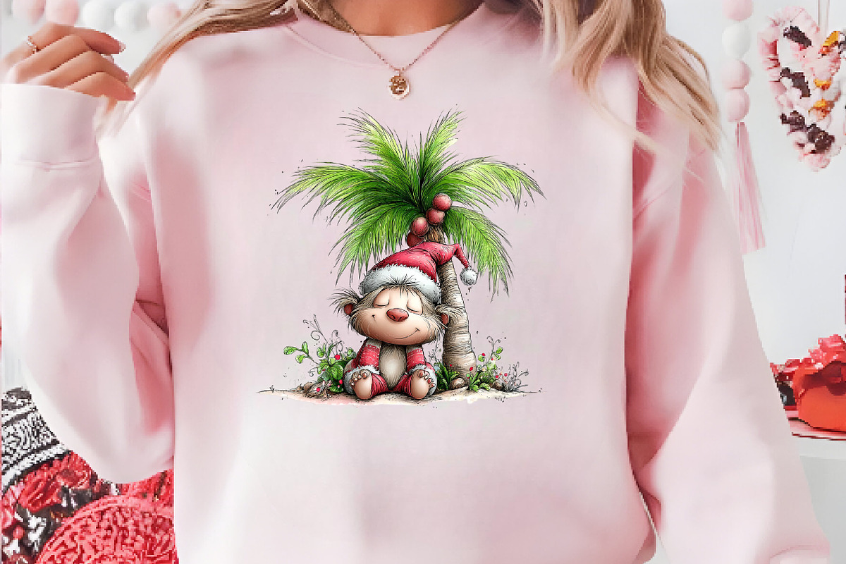 Whimsical Christmas in July Animals, a Seasonal Illustration by CreationArt (Photo 4 of 6)