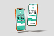 iPhone 17 Pro - Mockup, a Mockup by Rometheme Std (Thumbnail 4 of 5)
