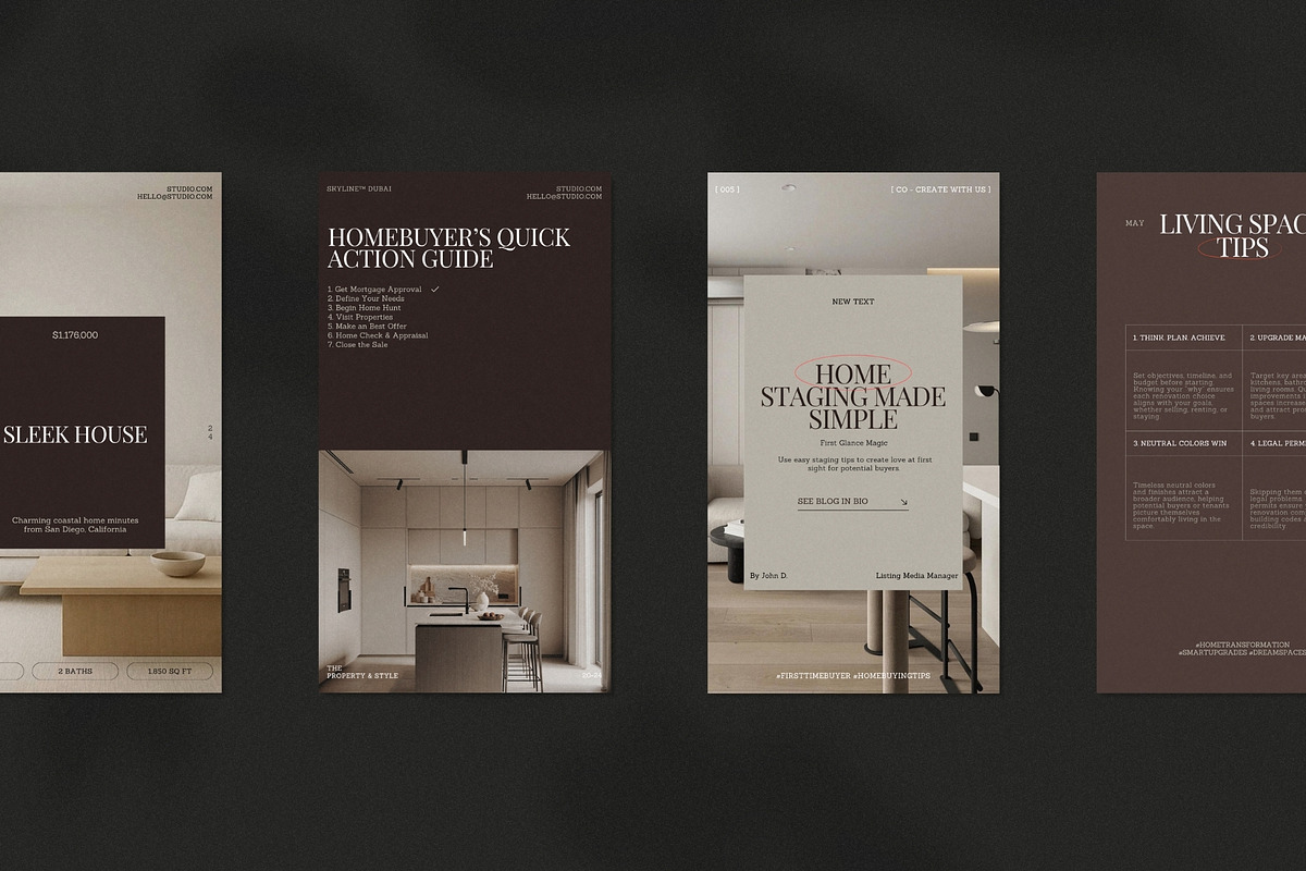 Modern Real Estate Story Templates, a Social Media Template by Crafted Pixel (Photo 8 of 10)