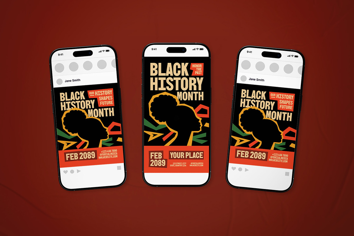 Black History Month Event Flyer Set, a Flyer Template by The Good Store (Photo 2 of 2)