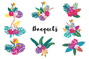 Fancy Tropical flower and leaf, a Decorative Illustration by MooBeer (Thumbnail 9 of 10)