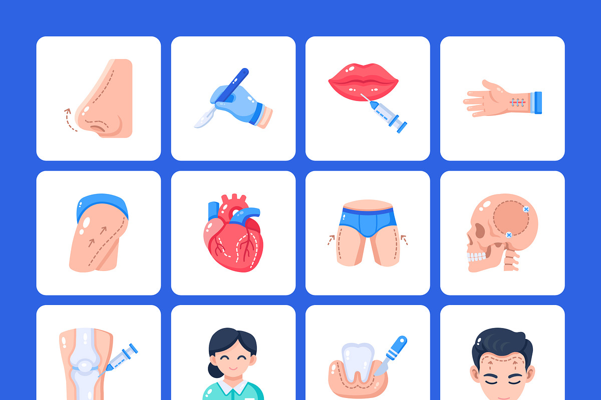 65 Surgery Flat Icons, an Emoji Icon by Prosymbols (Photo 9 of 10)