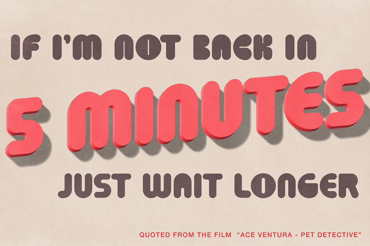 Puffer PB Family, a Sans Serif Font by Pink Broccoli (Photo 2 of 4)