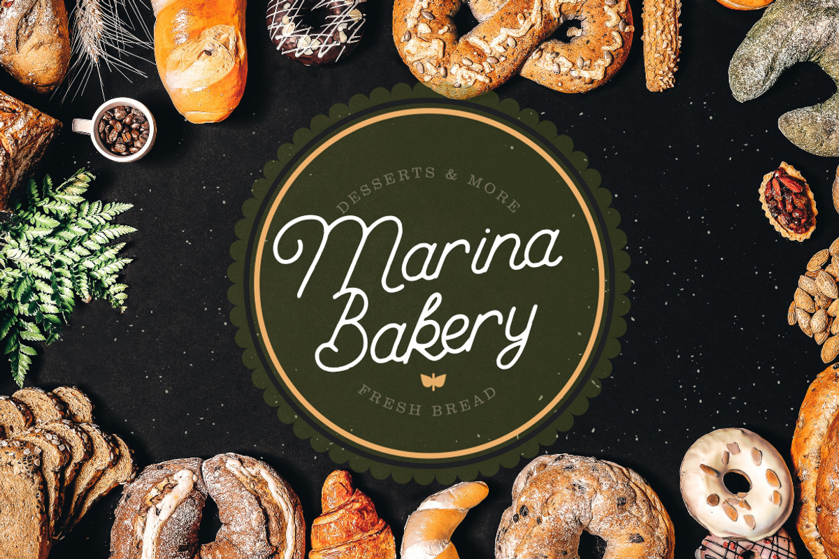 Nakytta Monoline Business Font preview 6
