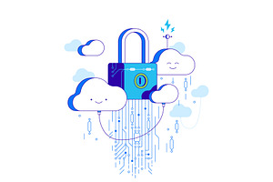 Security cloud storage
