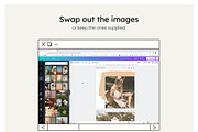 Boho Instagram Feed Canva Templates, a Social Media Template by Cultive Creative (Thumbnail 7 of 13)