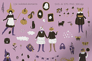 Vintage Halloween, an Object Graphic by Vector Mystery (Thumbnail 3 of 9)