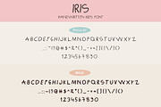 Iris - Kids Handwritten Font, a Handwritten Font by DesignWP (Thumbnail 2 of 3)