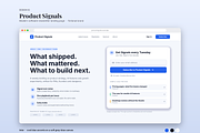 Newsletter Landing Page Collection, a Presentation Template by novexora (Thumbnail 2 of 5)