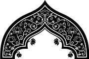 Ornamental Floral Arch Engraving, a Decorative Illustration by Designer_Momina (Thumbnail 21 of 21)