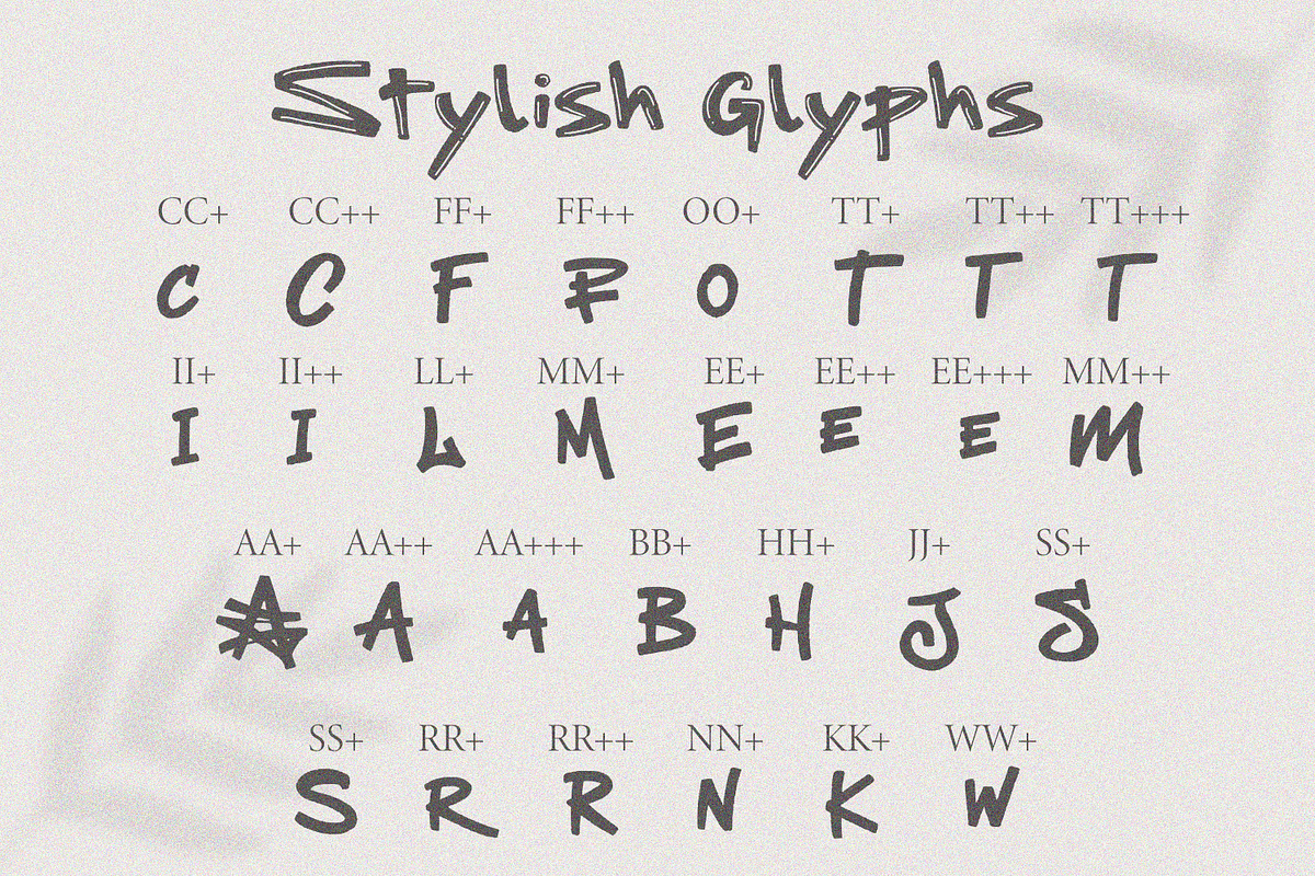 Street & Chic Duo Font (+ Extras), a Handwritten Font by MaxArt Foundry (Photo 10 of 10)