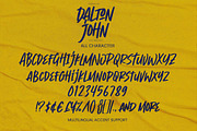 Dalton John – Quick Brush Font, a Handwritten Font by Gassstype (Thumbnail 6 of 8)