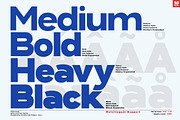 Eigerwand sans serif font family, a Sans Serif Font by Artistic & Unique (Thumbnail 2 of 14)