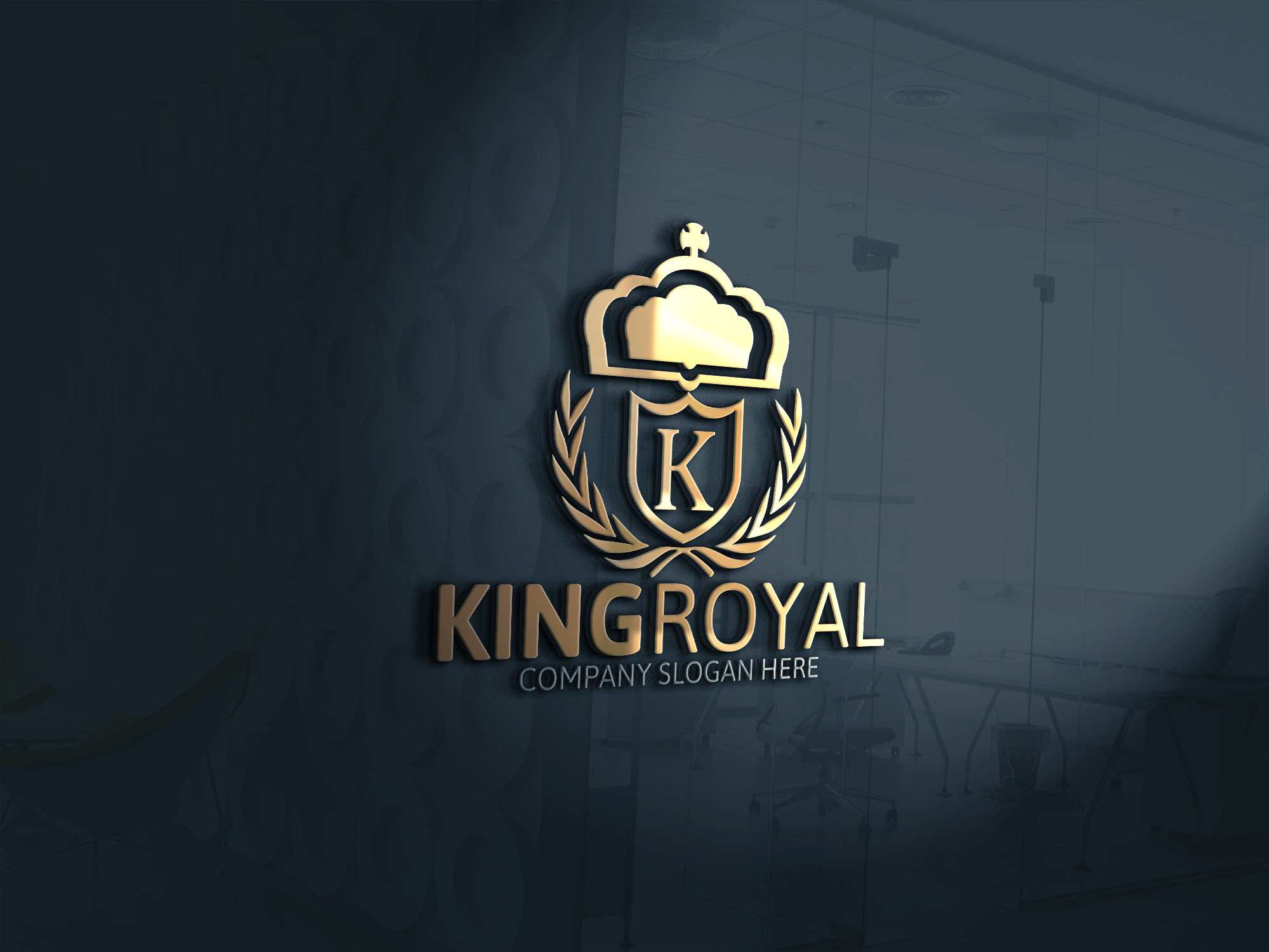 King Royal Logo, a Branding & Logo Template by Josuf Media