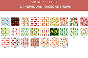 Sweet Summer Treats Patterns, a Graphic by InkyQueenArt (Thumbnail 2 of 4)