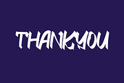 QUICKER Bold Brush Font, a Handwritten Font by NTC Graphic (Thumbnail 8 of 8)