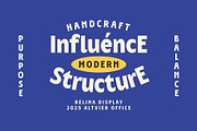 Relina - Display Font, a Sans Serif Font by Uncarving (Thumbnail 5 of 9)