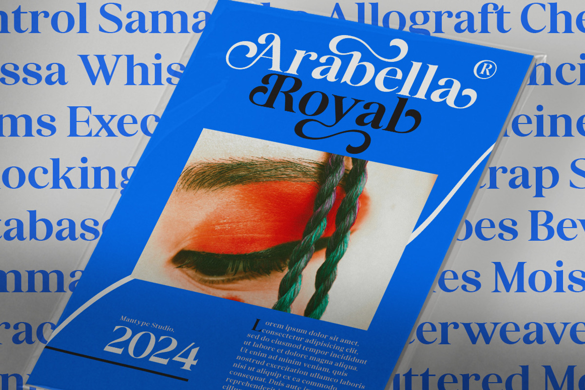 Mandusa dimplay, a Serif Font by Mantype Studio (Photo 6 of 15)
