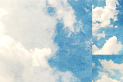 Grunge SKY Backgrounds, a Texture Graphic by BIBIART (Thumbnail 5 of 7)