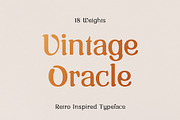 Vintage Oracle Typeface, a Serif Font by HipFonts (Thumbnail 1 of 12)